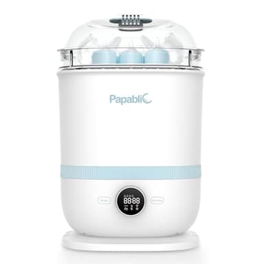 Papablic Bottle Sterilizer and Dryer Pro Max, 13 Bottles Extra-Large Capacity for Big Family, Electric Steam Bottle Sanitizer for Baby Bottles, Parts & Other Newborn Essentials - Image 1