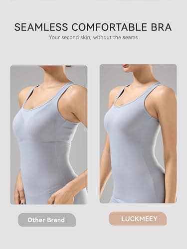 LUCKMEEY Bras for Women No Underwire Push Up Wireless Bra Seamless Bras Full Coverage Supportive Everyday Bra with Lift - Image 3
