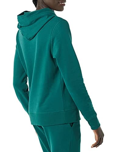 Amazon Essentials Women's Regular-Fit Fleece Pullover Hoodie (Available in Plus Size), Dark Green, Large - Image 2
