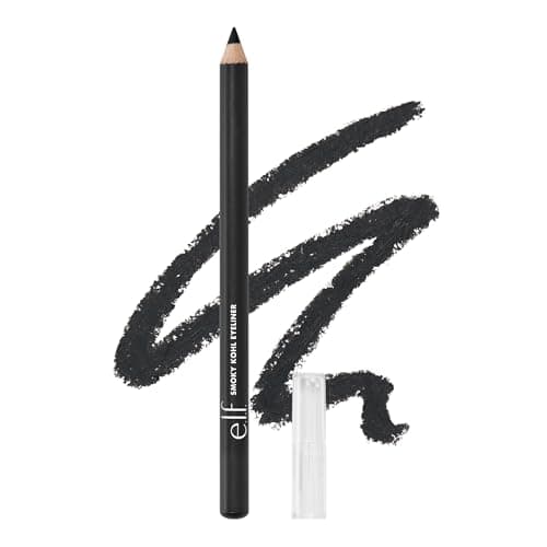 e.l.f. Smoky Kohl Eyeliner, Eye Pencil For Creating Long-Lasting, Bold, High-Pigmented Makeup Looks, Vegan & Cruelty-Free, Black Velvet - Image 1
