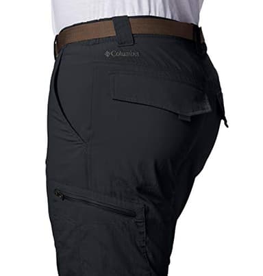 Columbia Men's Silver Ridge Convertible Pant, Breathable, UPF 50 Sun Protection, Black, 34x34 - Image 5