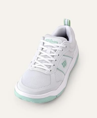WILSON Women's Pickle Pro Sneaker, White/Surf Spray, 7.5 - Image 21