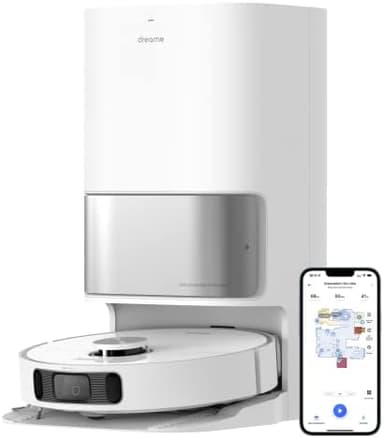 dreame L10s Ultra Robot Vacuum and Mop Combo, Auto Mop Cleaning and Drying, Self-Refilling and Self-Emptying Base for 60 Days of Cleaning, 5300Pa Suction and AI Navigation, Compatible with Alexa - Image 2