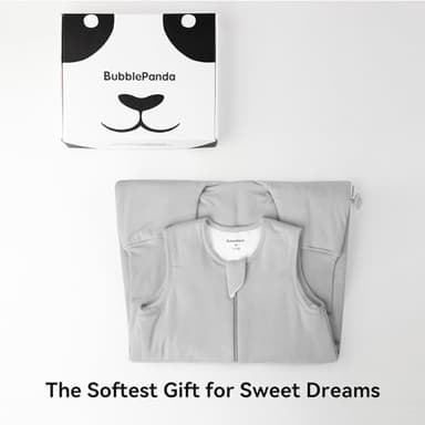 BubblePanda Rayon Made from Bamboo Toddler Sleep Sack with Feet 12-24 Months 1.0 Tog Ultra Soft Toddler Sleeping Sack 1t-2t Sleep Bag Walker Quilted Wearable Blanket with Legs 2-Way Zipper Lightweight - Image 4