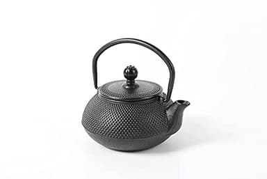 HAWOK Cast Iron Teapot with Stainless Steel Infuser (600ml/20oz) - Image 6