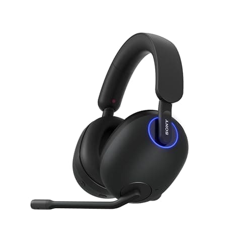 Sony INZONE H9 Gaming Headset, Wireless Noise Canceling Bluetooth Headset with Microphone, 360 Spatial Sound, for PC and PS5 (WH-G900N), Black - Image 1