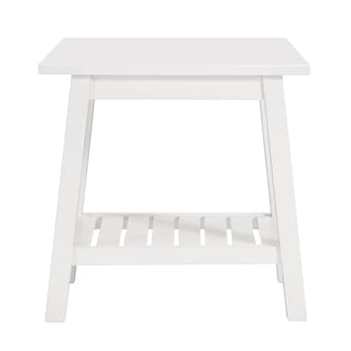 Alaterre Furniture Dorset Bench Stool with Storage – Multi-Functional and Space-Saving Wooden Seat with Bottom Shelf for Bathroom, Entryway, Bedroom, or Kitchen Seating & Organization - Image 5