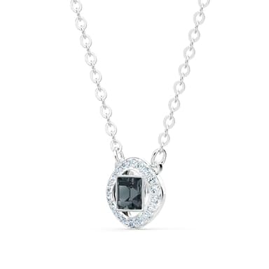 Swarovski Necklace Set with Mixed Metal Finish Chains, Clear and Colored Crystals, an Amazon Exclusive - Image 2
