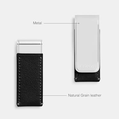 Coach Men's Money Clip, Black, One Size - Image 3