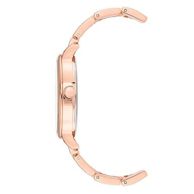 Nine West Women's Crystal Accented Bracelet Watch - Image 2