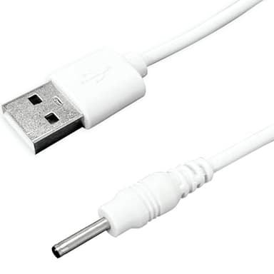 BabyValley DC Charging Cable for Womanizer Pro40 Toy, for Stulys Pen, for Tablet Pen, for Digital Drawing, for Graphics Pen, for Shower Speakers Barrel Jack USB Charger Cord (1, White) - Image 8