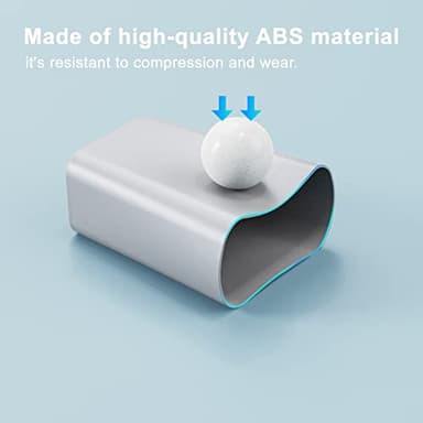 N. NETDOT 3 Pack (2 of 4 Gal & 1 of 2.6 Gal) Small Trash Can with Lid,Bathroom Garbage Can with Pop-Up Lid,Waste Basket for Bathroom,Kitchen,Bedroom,Powder Room,Craft Room,Office,College (Gray) - Image 5