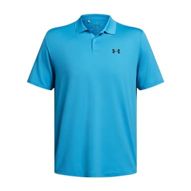 Under Armour Men's Performance 3.0 Polo, (419) Capri / / Black, Small - Image 4