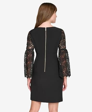 Tommy Hilfiger Women's Dresses Sheath,Black,6 - Image 8