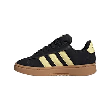 adidas Women's Grand Court Alpha 00s, Black/Almost Yellow/Gum, 6.5 - Image 5