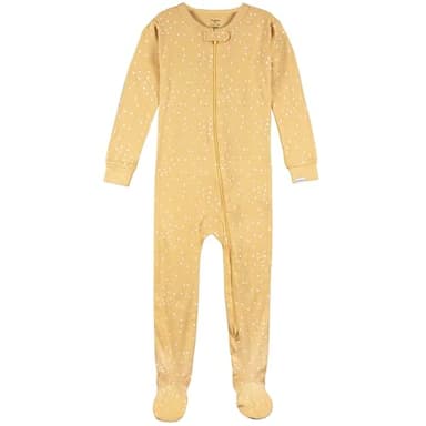 Gerber Unisex-Baby 2-Pack Footed Pajamas, Safari - Image 3