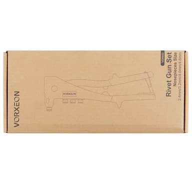 VORXEON Pop Rivet Gun Kit 3/32" 1/8" 5/32" 3/16" Heavy Duty Riveter Tool With 4 Drill Bits And 100 Rivets, Quick Replacement Rivet Nozzles For Metal, Furniture, Automotive - Image 14