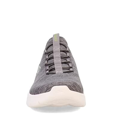 Skechers mens Gowalk Flex - Athletic Slip-on Casual Walking Shoes With Air Cooled Foam Sneaker, Grey/Lime 2, 9.5 US - Image 5