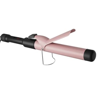 MEGAWISE Pro 1.25 Inch Ceramic Barrel Hair Curling Iron with 60s PTC Fast Heating, Anti-Scald Grip & Tip, Auto Shut Off, 360° Swivel Cord, 2 Clips & Heat-Resistant Glove Included - Image 4