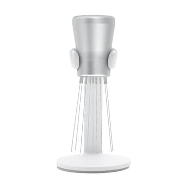 Normcore WDT Tool V2.1 with Stand, 9 Prong 0.23mm Espresso Distribution Tool, Weiss Distribution Technique, Magnetic Coffee Stirrer with 16 Extra Needles, Silver - Image 4