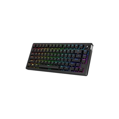 HyperX Alloy Rise 75 Wireless – Hot-Swappable 75% Mechanical Gaming Keyboard, PC, Up to 80 Hours Backlighting On, Dual Wireless 2.4GHz & Bluetooth - Image 1