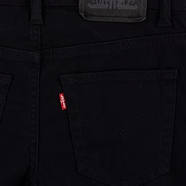 Levi's Boys' 502 Regular Taper Fit Chino Pants, Black, 12 - Image 5