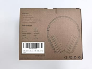 LORELEI X6 Over-Ear Headphones with Microphone, Lightweight Foldable & Portable Stereo Bass Headphones with 1.45M No-Tangle, Wired Headphones for Smartphone Tablet MP3 / 4 (Pearl Pink) - Image 10