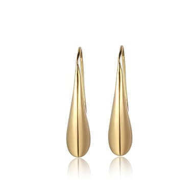 Amazon Essentials Yellow 18K Gold Plated Sterling Silver Teardrop Earrings (previously Amazon Collection) - Image 3