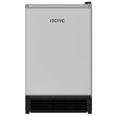 IECIVC Under Counter Crescent Ice Maker Machine, 15'' W Drainless Built-in Ice Maker, 15 LBS/Day with 12 LBS Storage Bin, Perfect for Commercial Home Bar, No Drain - Image 9