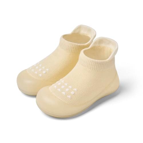 Bearbay Baby Sock Shoes Baby Walking Shoes Infant Non-Slip Breathable Slippers with Soft Rubber Sole Baby Boys Girls Sneakers Green - Image 1