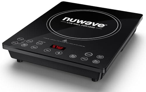 Nuwave Portable Induction Cooktop, NSF-Certified Single Electric Burner, 94 Precise Temp Range, Large 8” Heating Coil, Perfect for Professional & Commercial Settings, Shatter-Proof Glass Surface - Image 1
