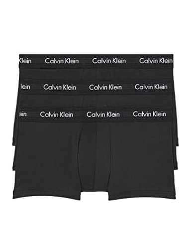 Calvin Klein Men's Cotton Stretch 3-Pack Low Rise Trunk - Image 1