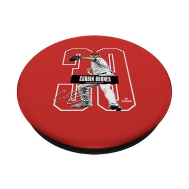 Corbin Burnes | Arizona Baseball Players | MLBCOR301N PopSockets Adhesive PopGrip - Image 2