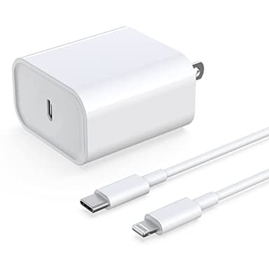 DABUSTAR for iPhone Fast Charger, 33W USB C PD Wall Charger Block Plug with[MFi Certified]6ft Type C to Lightning Cable Quick Charging Data Sync Cord for iPhone14 13 12 11 Pro Max Mini Xs Xr iPad Air - Image 1