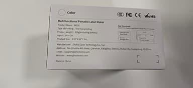 Phomemo M220 Label Maker, Bluetooth Thermal Label Maker Machine for Barcode, Address, Home, Mailing, Small Business,Clothing, Portable Wireless Printer with 1 Rolls Label, Purple - Image 15