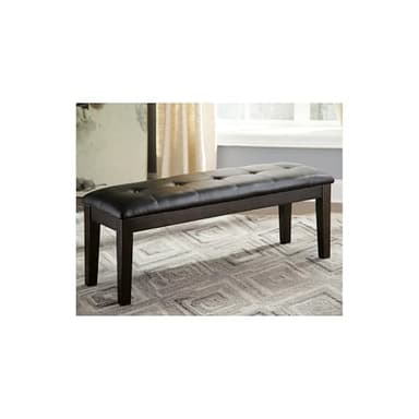 Signature Design by Ashley Haddigan Dining Room Bench, Dark Brown - Image 2