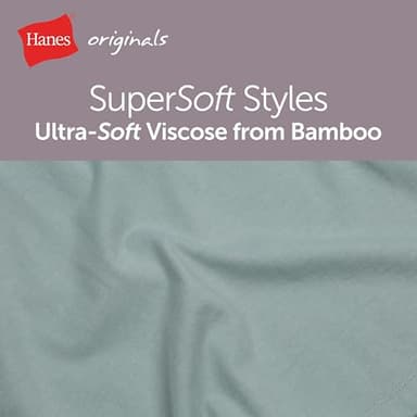 Hanes Women's Originals 2 Piece Lounge, Comfywear Supersoft Boxy T-Shirt & Sleep Shorts Loungewear Set, Natural Cedar/Natural Cedar, X Large - Image 5