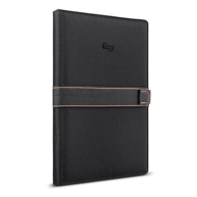 Solo New York Universal Tablet Case - Fits 8.5"-11" Tablets, Compatible with iPad 11th Generation, iPad Air M3, iPad Pro M4, Fire HD 10, & More, Magnetic Strap Closure - Metro, Black - Image 1