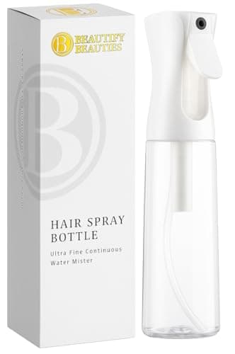 BeautifyBeauties Spray Bottle For Hair – Continuous Mister Spray Bottle for Hairstyling, Cleaning, Plants, Pets, Barbers, Salons, Essential Oil Scents (10.1 Ounce) - Image 1