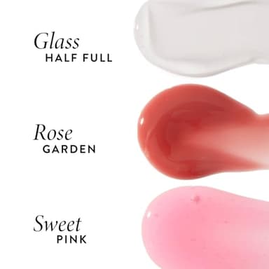 LAURA GELLER NEW YORK Fine Shine Glossy Lip Oil, Rose Garden - Hydrating Squalane - Pink Lip Gloss - Image 5