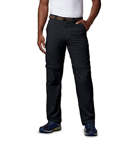 Columbia Men's Silver Ridge Convertible Pant, Breathable, UPF 50 Sun Protection, Black, 34x34 - Image 1