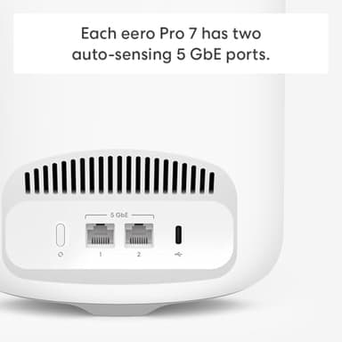 Amazon eero Pro 7 (3-pack) with Amazon eero Outdoor 7 (1-pack) mesh wifi system - Image 2