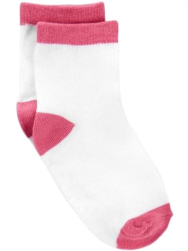 Simple Joys by Carter's Baby 12-Pack Socks, Multicolor/Flowers/Fruit/Hearts, 4-5T - Image 6