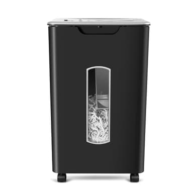 Wingwise Paper Shredder for Home Office, 60 Sheets Auto Feed, 55dB Super Quiet, P-4 Cross Cut, 2.4m/min High-Speed Shredding, 5.8 Gallon Bin, CD/Credit Card Shredder with Anti-Jam & Dual Modes - Image 8