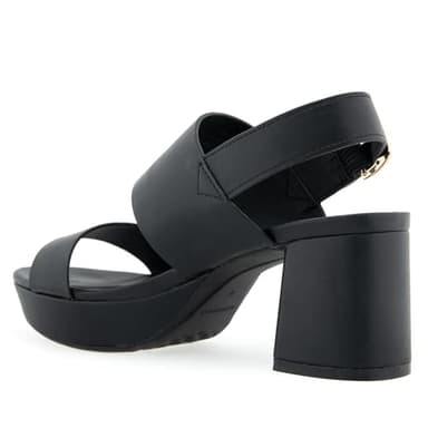 Aerosoles Women's CAMILIA Heeled Sandal, Black PU, 8.5 - Image 7