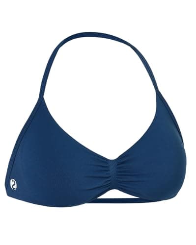 AUROLA Influence Strappy Bra Sports Bras for Women, Backless Padded Impact Strappy Bra for Workout Gym Yoga with Removable Cups,Ensign Blue,S - Image 1