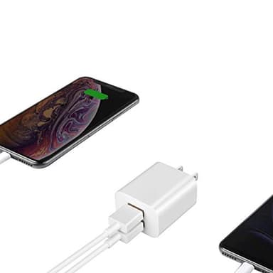 USB Wall Charger Block 2Pack Dual Port Cube Plug Power Charging Adapter Brick for Apple,for iPhone 16/17/Air/15/14/13/12/XS Max/XR/X/8/8 Plus/7/6,foriPad Mini/Air,for Samsung,for Kindle Fire,for LG - Image 7