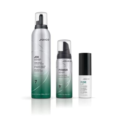 Joico Power Whip Whipped Foam | For Most Hair Types | Add Volume & Body | Thermal Heat, Humidity, & Pollution Protection | Boost Shine | Control Frizz & Flyaways | Silicone & Paraben Free | 1.7 Fl Oz - Image 6