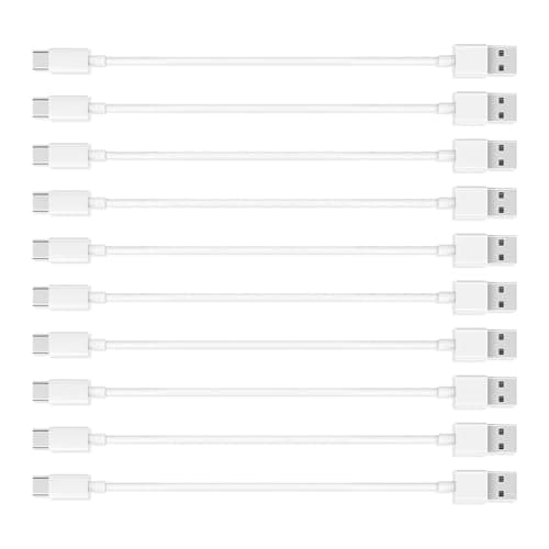 10 Pack Car Carplay USB A to USB C Cable for iPhone 16e 16 iPhone 15 Pro Max iPhone 16 15 Car Charger, iPhone 15 17 Carplay Cable Charging 16 Pro Plus, iPad USB C iPad 10th Pro Air 5/4 Mini 6th - Image 1