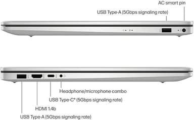 HP 17 inch Laptop Computer - 17.3" FHD IPS Display, AMD Ryzen 5 7430U 6-Cores Processor, 16GB RAM, 1TB SSD, Windows 11 Pro, Office Lifetime License, CD/DVD Drive - Image 6